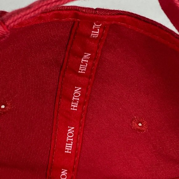 Solid Red Baseball Cap San Diego - Picture 7 of 10